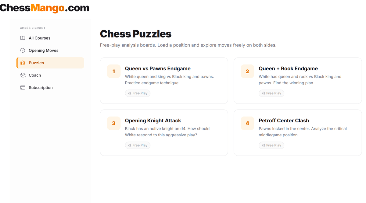 Chess Puzzles